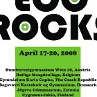 Affisch, Danderyds gymnasium/Europroject 2008. Logotyp av Lindsey Schultz