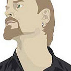 Självporträtt, vektorgrafik 2007